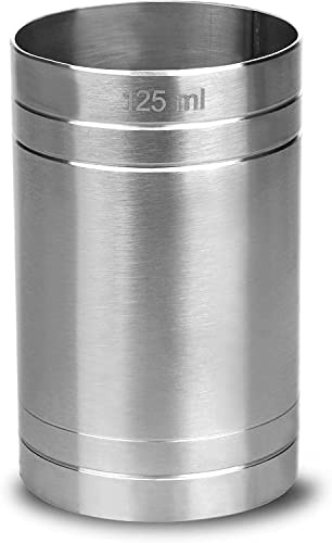 Stainless Steel Copper Thimble Bar Pub Club Spirit Measure CE Marked Chabrias Ltd (175ml, Stainless Steel)