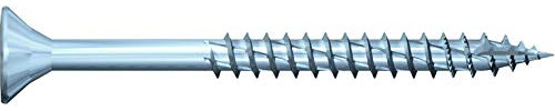 500 Spanplattenschrauben Teilgewinde PZD 2 blau vz. 3,5x40