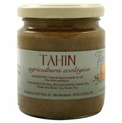 Tahin Tostado Bio sin Sal 215 gr de Vegetalia