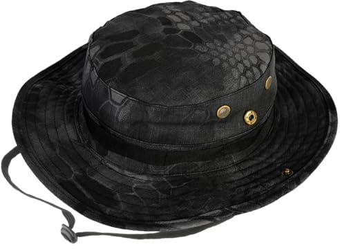 QMFIVE utomhus flerfärgad solskydd chapeau rund hatt för taktisk airsoft paintball uppstigning camping