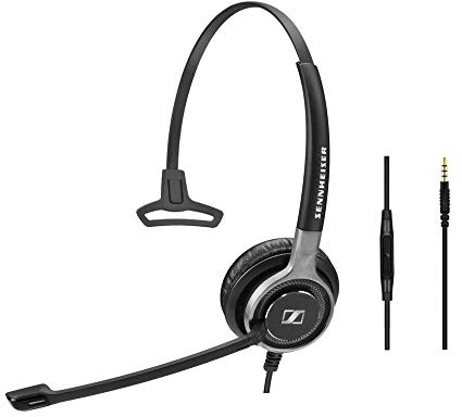 Sennheiser Century SC 635 – Headset – Kopfhörer – kabelgebunden – Klinke 3,5 mm – Schwarz/silberfarben
