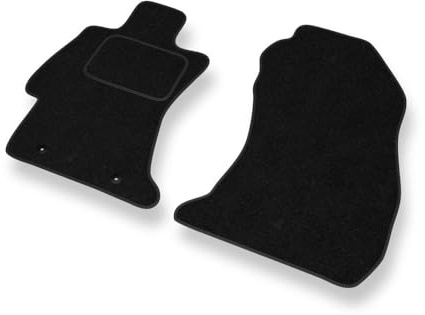 Mossa - Fußmatten Auto kompatibel mit Subaru XV (2012-2017) - schwarz Automatten Autoteppiche 2