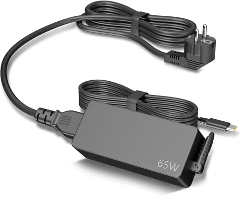 65W 45W Chargeur USB C pour Lenovo Ordinateur Portable, Thinkpad T480 T480S T580 T580S T490S L390 E480 E580 E590 E495 Yoga C740 C930 C940 20V 3.25A Type C Adaptateur