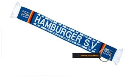 Hamburger SV Schal Macht von der Elbe + FanEmotion Flaschenöffner