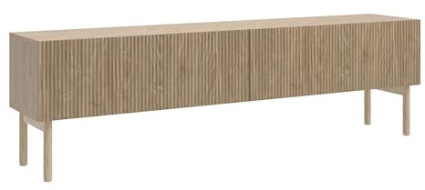 Selsey TV Schrank Board Sideboard Fernsehtisch Fernsehschrank 175 cm Stehend Eiche Geölt Nolie