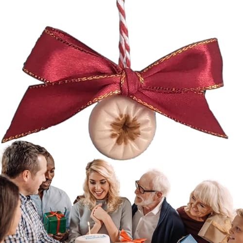 Ornamenti natalizi in resina, ornamenti di ripieno per albero di Natale, ciondolo divertente per sedere di Natale, decorazione a forma di ciondolo per davanzale, auto, camino, pomello della porta