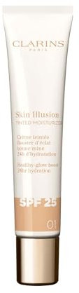 Clarins Skin Illusion Tinted Moisturizers SPF25 01 40ml