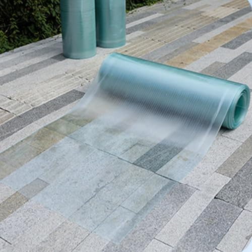 JFUTD Polycarbonat-Dachplatten, UV-beständig,2mm transparente Gewächshausfolie, Tageslichtplatten, transparente Isolierung, Polycarbonat for Gartenarbeit(0.7x15m)