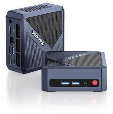 origimagic N3 with Intel Core i7 12700H Processor (14C/20T, up to 4.7GHz) Mini PC, 32GB DDR4 3200Mhz, 512GB M.2 NVME PCIe 3.0, 4K Qud Display, 2.5G Ethernet, WiFi 6, BT5.2 for Office/Business/Home