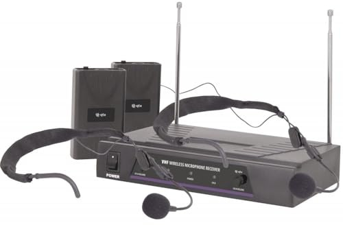 Qtx VN2-QTX - Vn2 microfono inalambrico doble de diadema