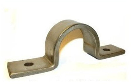 Pipe Saddle Clamp - Anchor - 28 mm ID, 25 mm IH, 25 x 3 mm Galvanised Steel Pack Size : 1
