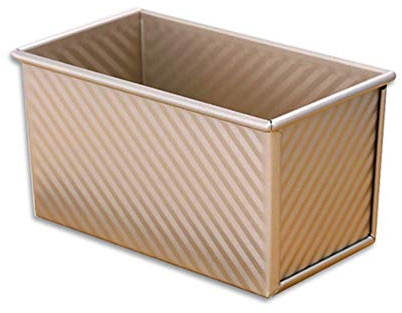 Venus valink Antiaderente Pagnotta di Latta, Padella Con Cover, Quick Release Pane Toast Stampo, Torta Teglie e Stampi Pan, Acciaio Al Carbonio Pan Muffin Vassoio per Cottura Latta - 20.5x11.5x11cm