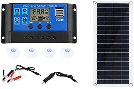 Ronlok 1000W Solar Panel 12-18V Solar Cell Solar Panel for Phone RV Car MP3 PAD Charger Outdoor Battery Supply A