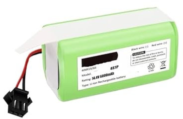 Batería de robot aspirador de 14,4 V. Compatible con Conga Excellence 990 1090, Compatible con Ecovacs Deebot N79S N79 DN622, Compatible con Eufy Robovac 11 11S 12 35C X500 Batería de repuesto for asp