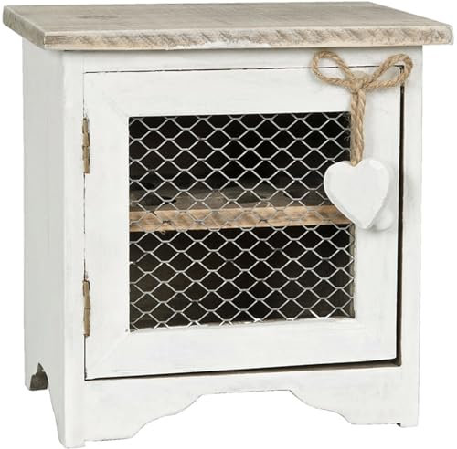 Generic Porte-œufs rustique – Maison de rangement pour comptoir de cuisine – Finition en bois blanc avec motif de ferme – Peut contenir 12 œufs