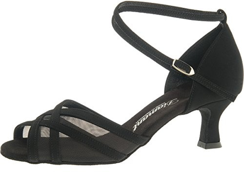 Diamant Scarpe da Ballo da Donna 035-077-013, Nero, 42 EU