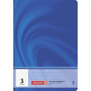 Brunnen 25 x Schulheft Young Vivendi A5 Lineatur 3 90 g/qm 32 Blatt