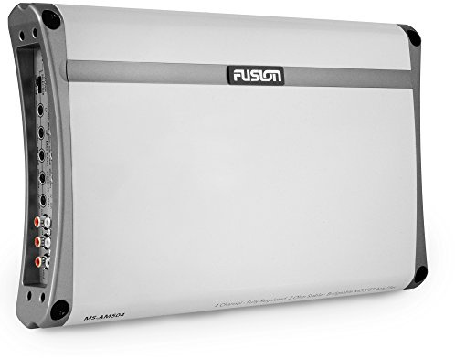 Fusion AM504 4 Channel Marine Class AB Amplifier - Grey, 500 W