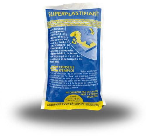 MATPRO Super plastifiant pour béton et mortier 2.2 Kg Incolore