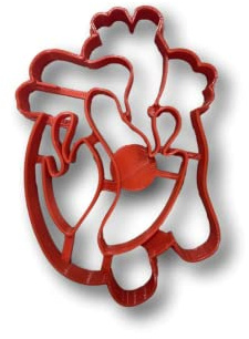 Stampo per biscotti con anatomia del cuore