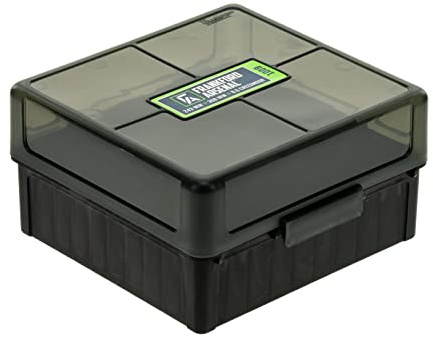 Frankford Arsenal Hinge-Top #1001 Boite 100 Munitions 9mm, 380ACP, 30 Luger Boite de Rangement pour 100 Cartouches
