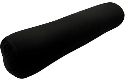 Mushy Pillows Microbead Body Pillow – Full Body Side Sleeping Support Pillow with Removable Cover for Hips, Knees, Back & Everyday Comfort, 30 x 8