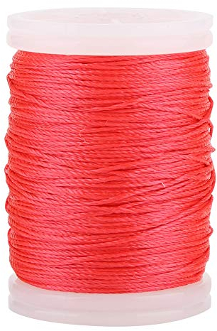 Alomejor Bogenseil dient als Draht und Seil aus Nylon, langlebig, Verwendung für Bogenschießen, Bowstring geeignet für Outdoor-Sport, rot