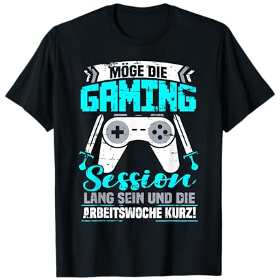 Gamer Zocker Games Pc - Lustiger Gaming Spruch T-Shirt