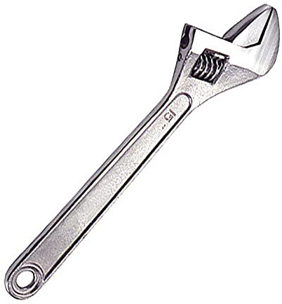 WOLFPACK LINEA PROFESIONAL Llave Ajustable Moleta 12 / 300 mm. Llave Inglesa, Llave Apriete, Llave Ajustable