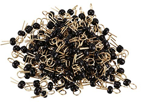 OUHUAN 200Pcs Black Soldering PCB Board Breadboard Pin