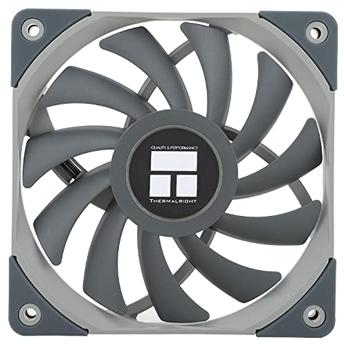Thermalright Ventilateur fin TL-C12015 120 mm, commande PWM, 1500 tr/min, ventilateur Balance Performance Slim pour petit facteur de forme