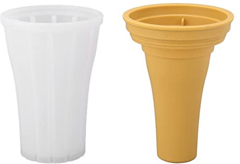 Taza para hacer granizados, taza de batidos congelados rápidos, 150 ml, para hacer bebidas de gran capacidad con cubierta para el verano (color: amarillo)