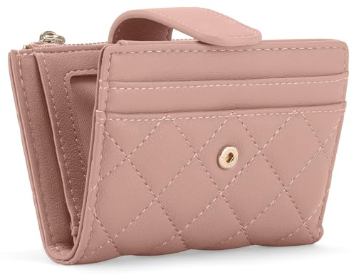 GAEKEAO Geldbörse Klein, Portemonnaie Damen Leder mit RFID Blocker - Slim Wallet, Geschenke für Frauen