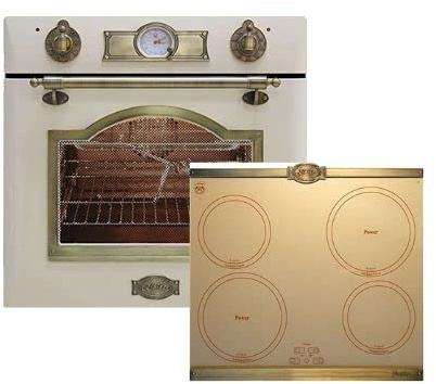 Kaiser Set/Forno elettrico da incasso EH 6355 ElfEm 67L + KCT 6395 EIFEm Piano cottura a induzione, 60 cm