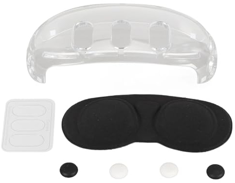 Accesorios VR para Meta 3, Cubierta Protectora para Meta 3, Juego de Cubierta Protectora para Lentes Tapa Antideslizante para Joystick, Accesorios para Auriculares VR