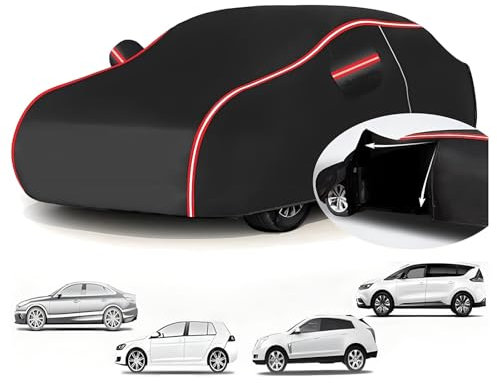 Autoabdeckung Vollgarage für Audi A4 B6 Cabrio 2000-2006(457x178x139cm),Anti-Aging, Anti-Ultraviolett, Anti-Schnee, Anti-Regen, Anti-Frost, für alle Jahreszeiten geeignet