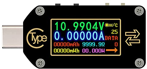Pqahffowr Rd Tc66 Tipo-C Pd Trigger USB Voltmetro Amperometro Ricambi Accessori Tensione 2 Vie Misuratore di Corrente Multimetro Pd Caricabatterie Batteria USB Tester1
