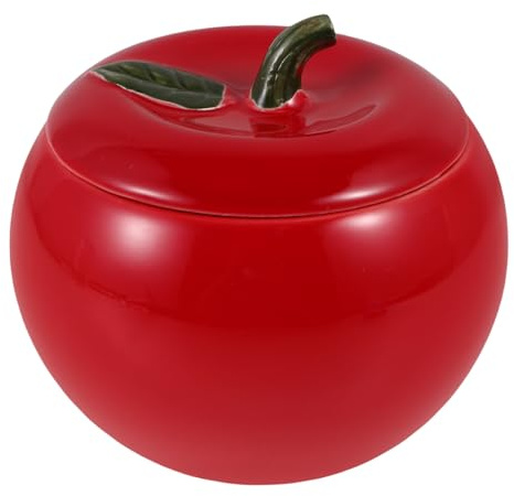 Zerodeko Keramikschüssel Mit Deckel Im Cartoon-design Apfelschale Für Suppe Und Snacks Porzellanschale Mit Verschluss Für Warme Oder Kalte Gerichte Vielseitige Aufbewahrungsschale Für Küche