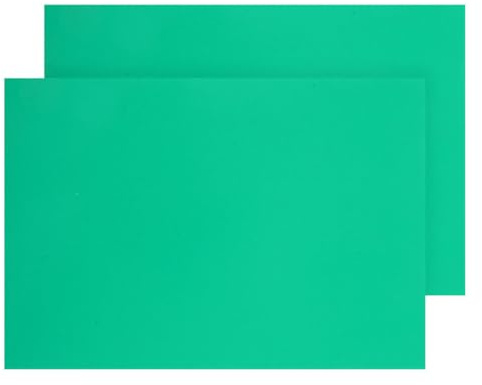 PRETYZOOM 2 Stück Linolschnitt PVC Druckplatte A5 150x210mm Weich Schnitzbar für Anfänger Bastelmaterial Blockdruck Kunst