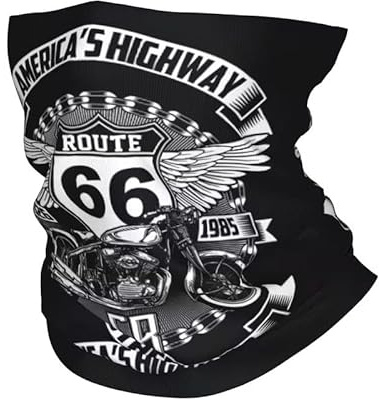Generisch Schlauchschal Motorrad Route H Halstuch Multifunktionstuch Bandana