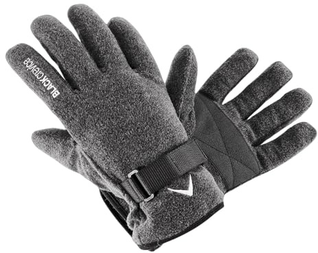 Black Crevice Fleece Handschuhe, BCR077347, grau, Gr. M