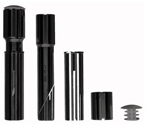 Humpert Vorbauerhöhung Gewinde/Ahead 1 + 1 1/8 Alu schwarz