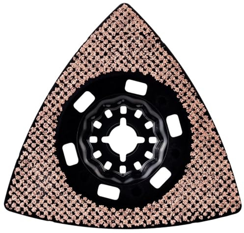 Bosch Professional Schleifplatte AVZ 90 RT6 Carbide RIFF (Starlock, Körnung 60, Ø 90 mm, Zubehör Multifunktionswerkzeug)