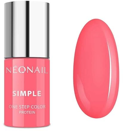 NEONAIL Pfirsisch XPRESS UV Nagellack 3in1 SIMPLE ONE STEP COLOR PROGEEIN 7,2 ml CHILLIN 8140-7
