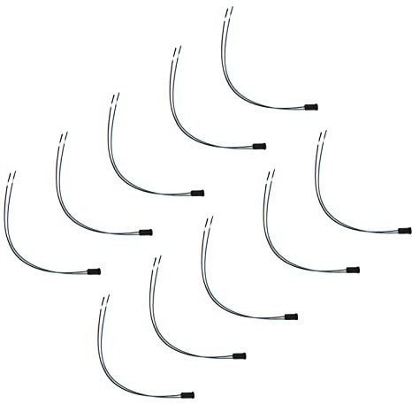 G4-Lampenfassung, G4-Lampenfassung, dauerhafte Haltbarkeit, 10 Stück für LED-Glühbirne