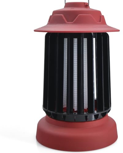 Piège à Moustique d'extérieur Auto-nettoyant EZIlight® Mosquito Garden MG 10 Red