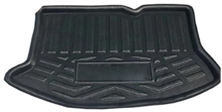 LTQSIV Kofferraum Schutzmatte Für F&ord Für Fiesta Mk7 Schrägheck 2009-2017 Kofferraummatte Wasserdicht Schutzmatte Für Kofferraumwanne Kofferraummatten Autozubehör