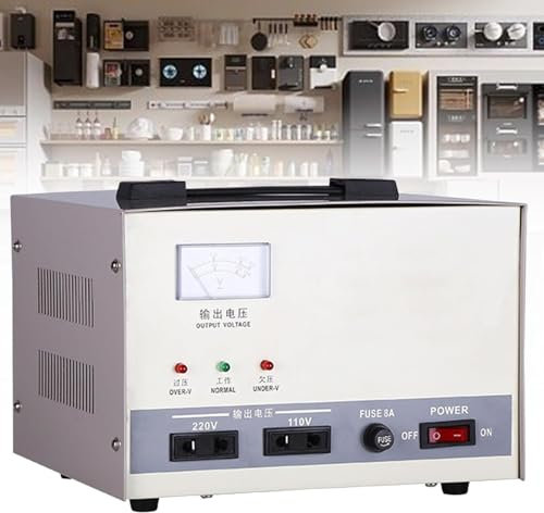 Regolatore automatico di tensione, stabilizzatore di tensione completamente automatico di 220V, alimentazione stabilizzata di CA del computer TV del frigorifero di alto potere della famiglia,1000W