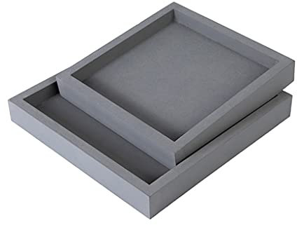 Plateau d'égouttement carré pour pot de fleurs de 40 cm, soucoupe pour plantes d'intérieur et d'extérieur, excellent système de drainage