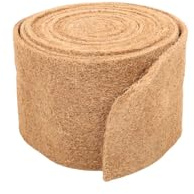 Wacredo 10m Kokosmatte 100% Natur - (25cm x 10m) | Winterschutz, Frostschutz für Pflanzen Kälteschutz aus Kokosfasern